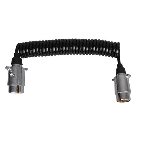 ProPlus Spiralkabel 3 5M Mit 2x Stecker 7 Polig Metall