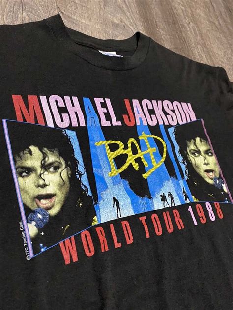 Vintage Michael Jackson Bad Tour Tee Gem