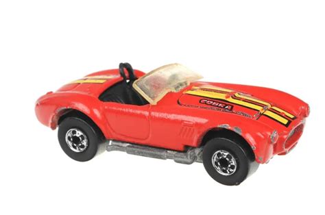 1982 Hot Wheels Cobra Red 1982 Shelby Cobra Hot Wheels Diecast Toy