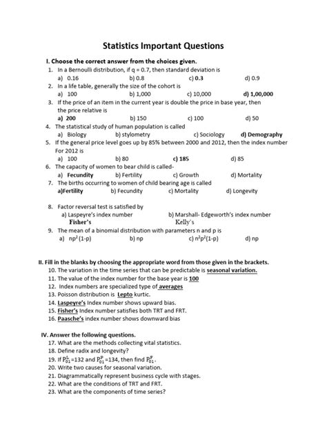 Statistics Prompts Essential