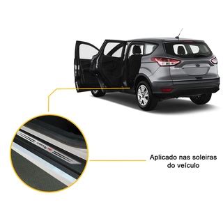 Jogo De Soleira Porta Adesiva Modelo Elegance Drop Chery Arrizo 6 Pro