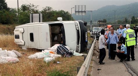 Sakarya Da Trafik Kazas Yaral Son Dakika Haberleri