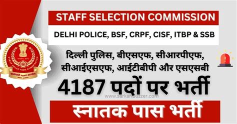 SSC CPO SI 2024 SSC CPO SI Vacancy 2024 SSC CPO Sub Inspector