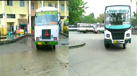 Hrtc Chamba And Dharamshala Depot Bus On Route🔥 Hrtc Bus Video Hrtc