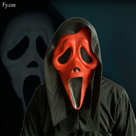 Ghostface Scream Mask Suit Cosplay Movie Horror Killer Scary Original