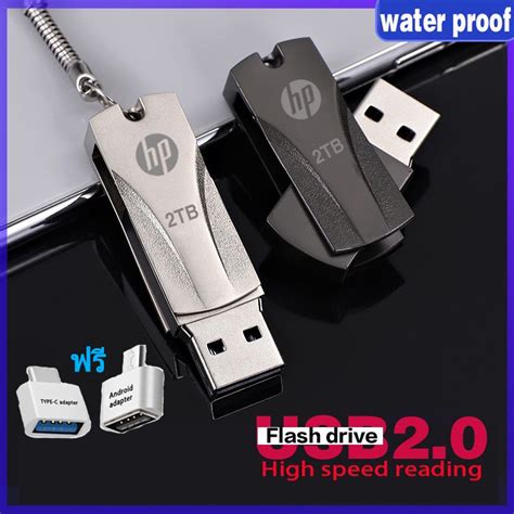 จดสง 2 วนUSB แฟลชไดรฟ 2TB โลหะ HP 2TB USB 3 0 Flash Drive Pendrive