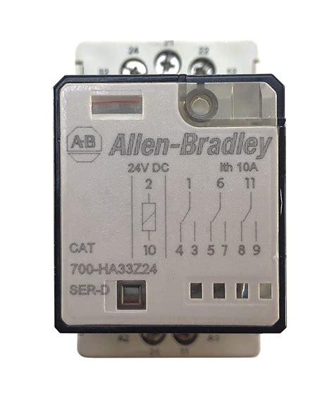 Allen Bradley Ha Z Series D Vdc Pin Relay W Base