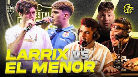 Larrix Hace Lo Impensable Reacci N A Larrix Vs El Menor Fms