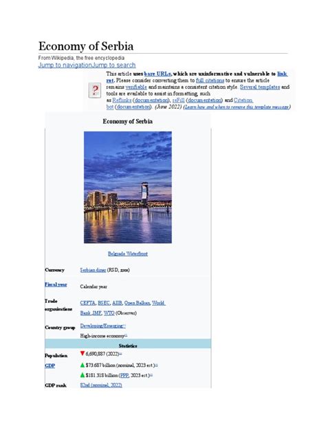 The Wealth Of A Nation: Unpacking Serbia's Net Worth