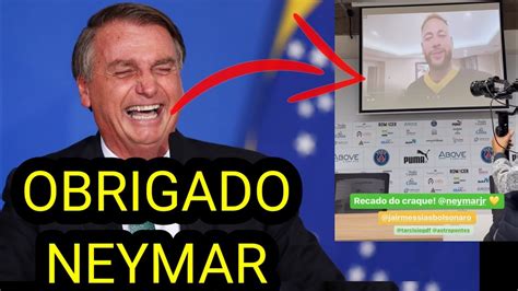 Neymar Criticado Ap S Apoiar Bolsonaro Youtube