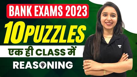 Puzzles Bank Exam Special Reasoning Parul Gera Bank