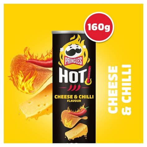 Pringles Hot Cheese Chilli Sharing Crisps Ocado