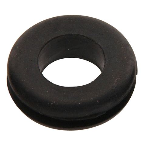 Hillman Rubber Grommet Inner Diameter 5 16 In Outer Diameter 5 8 In