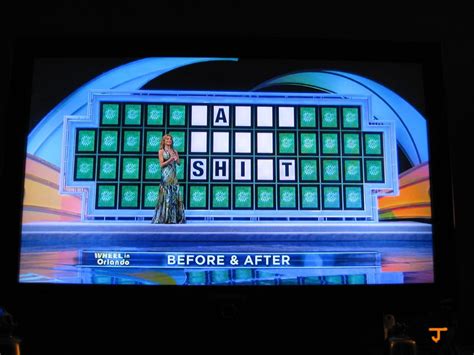 Wheel of Fortune Mistake Swear | Wheel of Fortune Puzzle Board Parodies ...