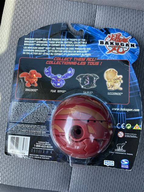 New Bakugan Battle Brawlers Deka Large Red Dragonoid Series Ebay