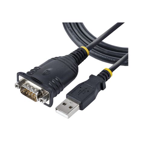 3ft 1m Usb To Serial Cable Db9 Male Rs232 To Usb Converter