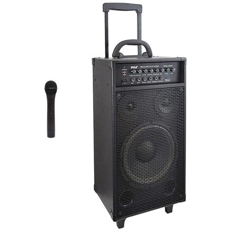 Pyle Pro Wireless Portable Bluetooth Pa Speaker System Pa