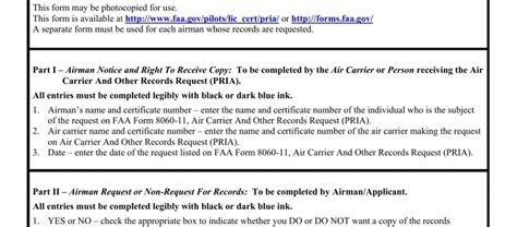 Faa Form 8060 11a ≡ Fill Out Printable Pdf Forms Online