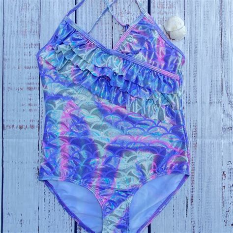 Swim Mermaid Girls Bathing Suit Poshmark