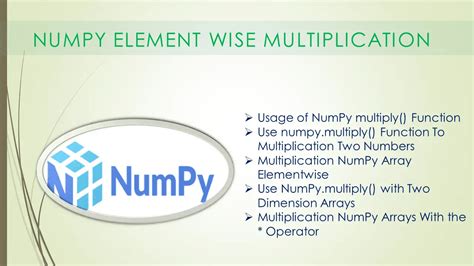 Numpy Element Wise Multiplication Spark By {examples}