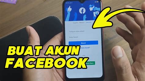 Cara Membuat Akun Facebook Baru Di Android Lewat Aplikasi FB YouTube