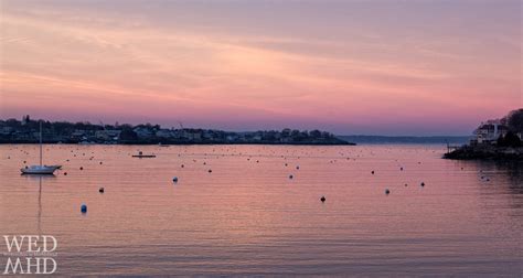 Winter Sunset over Marblehead Harbor - Marblehead, MA