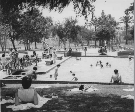 Centinella Park Now Known As Ed Vincent Park In Inglewood Ca 1970 The