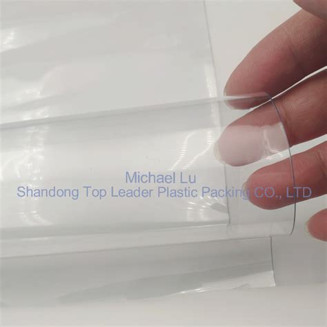 Soft 0 5 1mm Thick Transparent Flexible PVC Sheet Roll Transparent