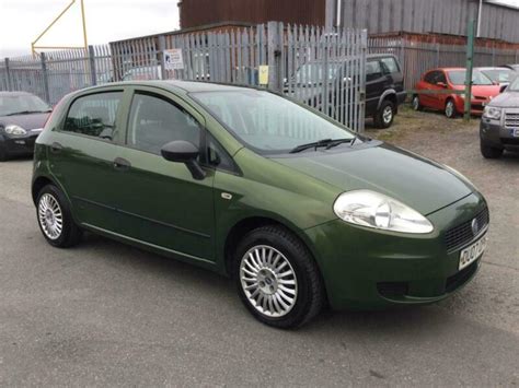 FIAT GRANDE PUNTO 1 2 ACTIVE 2007 METALLIC CYBER GREEN 5 DOOR 70K NEW