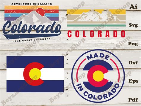 Colorado Flag Svg Colorado Bundle Svg Colorado Svg Colorado - Etsy