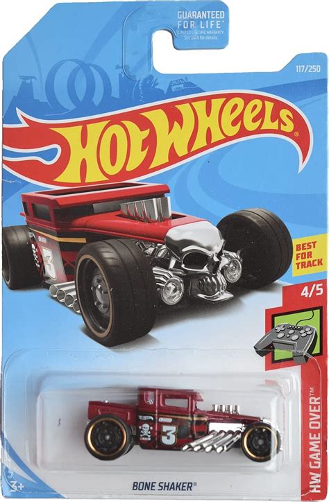 Amazon Hot Wheels Bone Shaker HW Game Over Red Toys Games
