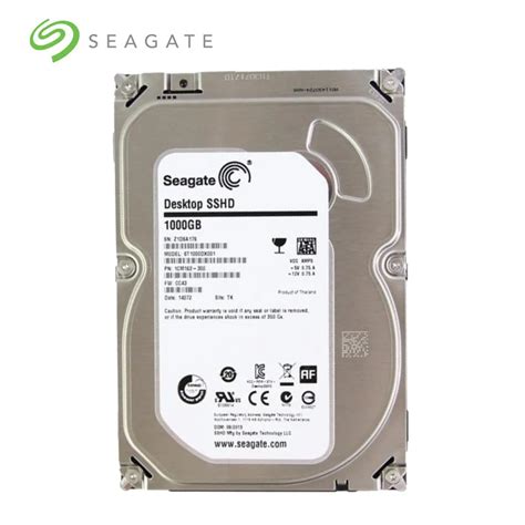 Seagate SSHD De Escritorio De 1TB Unidad H Brida De Estado S Lido SATA