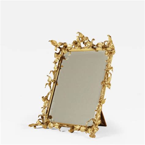 Gold Us Vintage Dressing Table Mirror