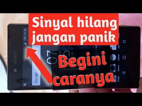 Cara Mengatasi Hp Sony Xperia Hilang Sinyal Mudah Dan Gratis Youtube