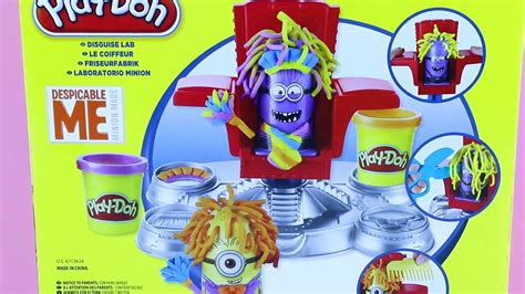 Play Doh Featuring Despicable Me Minions Disguise Lab Review