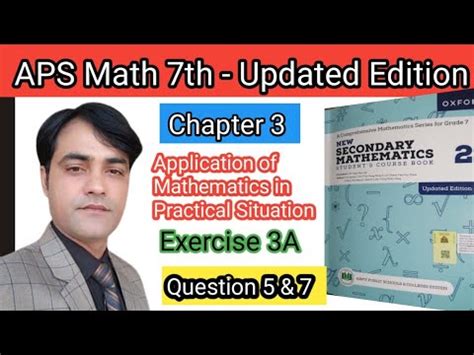 Exercise A Question Ii Aps Maths Th Ii New Secondary