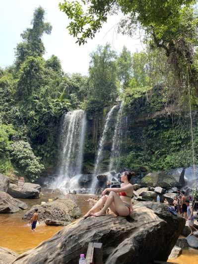 Krong Siem Reap Visite guidée de la montagne et des chutes d eau de