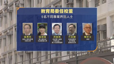 教育局委任8名校董加入孔教大成小學解決停辦事件 Now 新聞