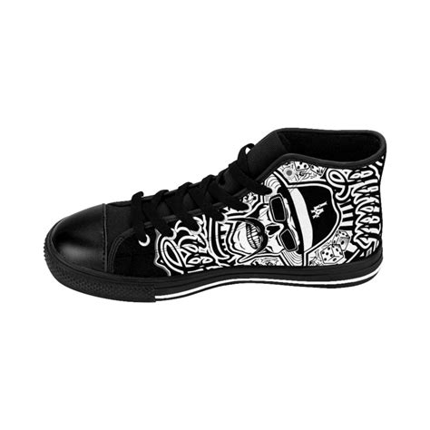 Gangsta High Top Sneakers Shoes Mexican Cholo Chicano Vato Etsy