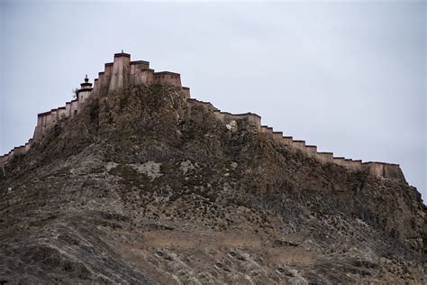 Fortress Of Gyel Khar Tse Ad 1268 Tibet The Original Fo Flickr