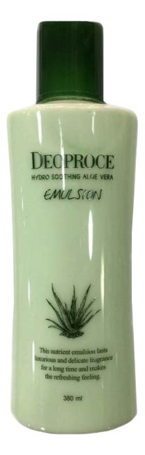 Deoproce эмульсия для лица с экстрактом алоэ вера hydro soothing aloe ...