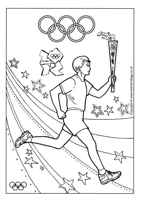 Free Olympic Coloring Pages At Free Printable