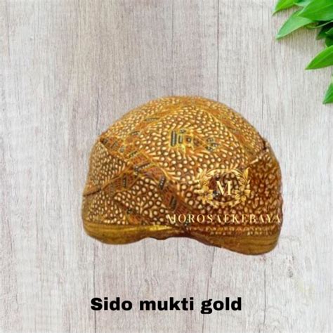 Jual Blangkon Prodo Solo Sunda Motif Sido Semen Shopee Indonesia