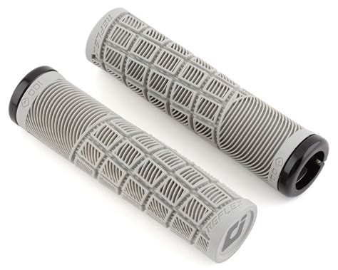 ODI Reflex MTB Grips (Grey) (Lock-On) (Regular) - Performance Bicycle