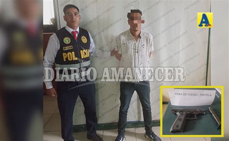 Intervienen A Sujeto Con Arma De Fuego Diario Amanecer