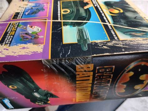 Vintage Kenner Batman The Dark Knight Collection Batmobile 1990 Rare