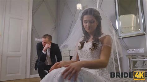 A Beautiful Bride Wants Some Hot Action Before The Wedding