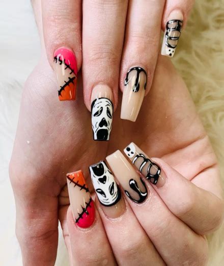 41 Nude Nails With Design For Sophisticated Nude Elegance