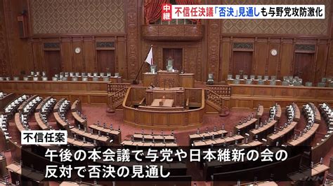 盛山大臣への不信任案「否決」の見通し 「政倫審」出席者めぐって与野党が攻防 Tbs News Dig