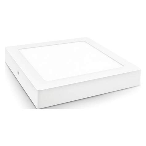 Downlight Led Superficie Cuadrado Blanco